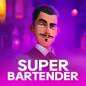 Super Bartender slot game artwork